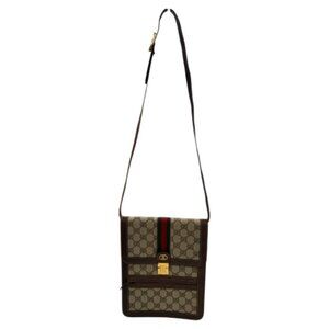 Vintage Gucci GG Canvas Crossbody | Parfums Line